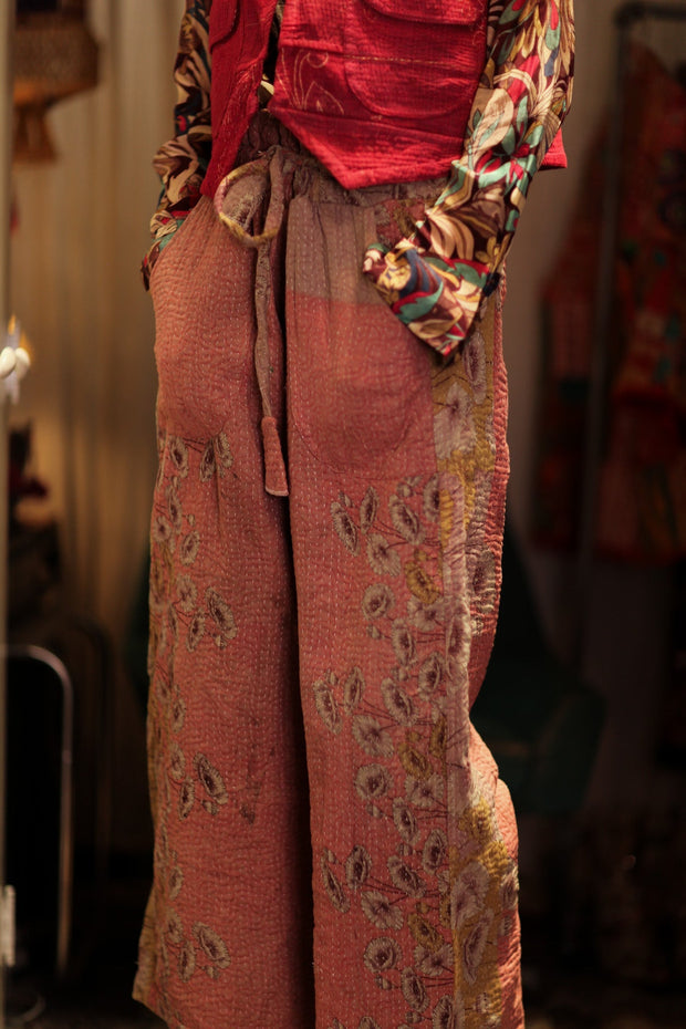 LENA KANTHA TROUSERS STRAWBERRY