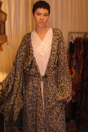 SIL WING KIMONO PINA CUSTARD APPLE YELLOW