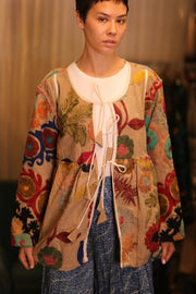 DOLLY JACKET EVE SUZANI RANA - sustainably made MOMO NEW YORK sustainable clothing, Coat slow fashion