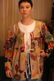 DOLLY JACKET EVE SUZANI RANA - sustainably made MOMO NEW YORK sustainable clothing, Coat slow fashion