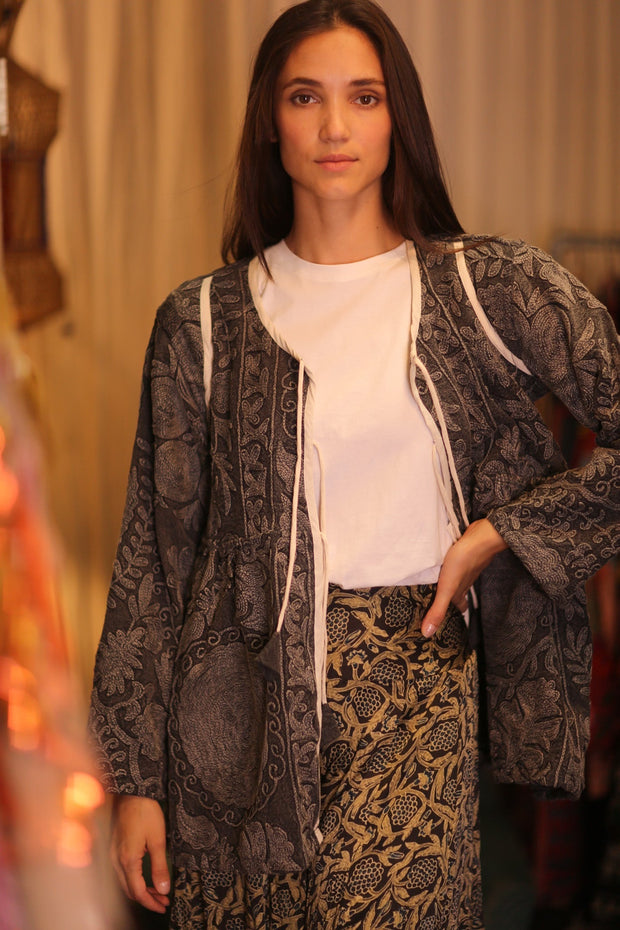 DOLLY SUZANI JACKET LENUSCHKA - sustainably made MOMO NEW YORK sustainable clothing, coatandjacket slow fashion