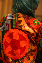 EMBROIDERED ARTISAN JACKET LEYLA - sustainably made MOMO NEW YORK sustainable clothing, bestseller slow fashion