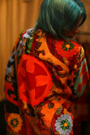 EMBROIDERED ARTISAN JACKET LEYLA - sustainably made MOMO NEW YORK sustainable clothing, bestseller slow fashion