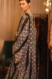 HAND LOOM COTTON KIMONO PINA DAI - sustainably made MOMO NEW YORK sustainable clothing, kimono slow fashion
