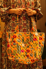 KALI VELVET BAG CACTUS ORANGE M - sustainably made MOMO NEW YORK sustainable clothing, bag slow fashion