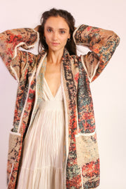 KANTHA JACKET COAT SAHI - sustainably made MOMO NEW YORK sustainable clothing, new slow fashion