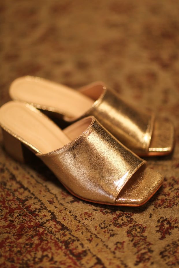 LEO HEELED MULES MARIBEL - sustainably made MOMO NEW YORK sustainable clothing, new slow fashion