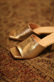 LEO HEELED MULES MARIBEL - sustainably made MOMO NEW YORK sustainable clothing, new slow fashion