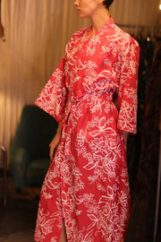 LINEN KIMONO JOLIE - sustainably made MOMO NEW YORK sustainable clothing, kimono slow fashion