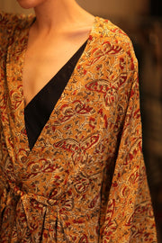 PINA SILK WING KIMONO ANNYTA - sustainably made MOMO NEW YORK sustainable clothing, handmade slow fashion