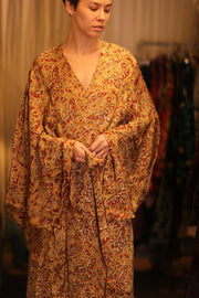 PINA SILK WING KIMONO ANNYTA - sustainably made MOMO NEW YORK sustainable clothing, handmade slow fashion