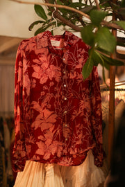 SILK BOYFRIEND SHIRT FRANK - sustainably made MOMO NEW YORK sustainable clothing, slow fashion