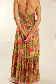 SILK DRESS ALEA - sustainably made MOMO NEW YORK sustainable clothing, dress slow fashion