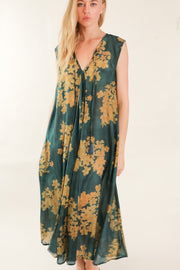 SILK DRESS NATCHA - sustainably made MOMO NEW YORK sustainable clothing, dress slow fashion