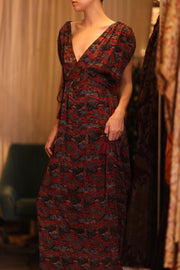 SILK DRESS VICTORIA GRACE - sustainably made MOMO NEW YORK sustainable clothing, bestseller slow fashion