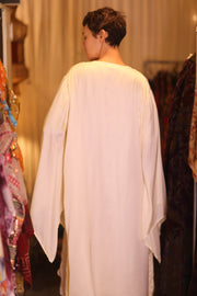 SILK WING KIMONO PINA BELLA - sustainably made MOMO NEW YORK sustainable clothing, kimono slow fashion