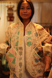 SUZANI JACKET GAMI - sustainably made MOMO NEW YORK sustainable clothing, slow fashion