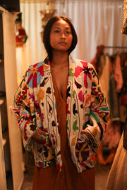 SUZANI KIMONO JACKET MONTY - sustainably made MOMO NEW YORK sustainable clothing, slow fashion