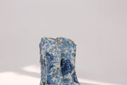 TATI SEQUINS EMBROIDERED COWBOY BOOTS - sustainably made MOMO NEW YORK sustainable clothing, ankle boots slow fashion