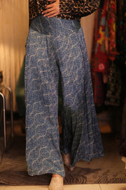 WIDE LEGS SILK PANTS DORA - sustainably made MOMO NEW YORK sustainable clothing, new slow fashion