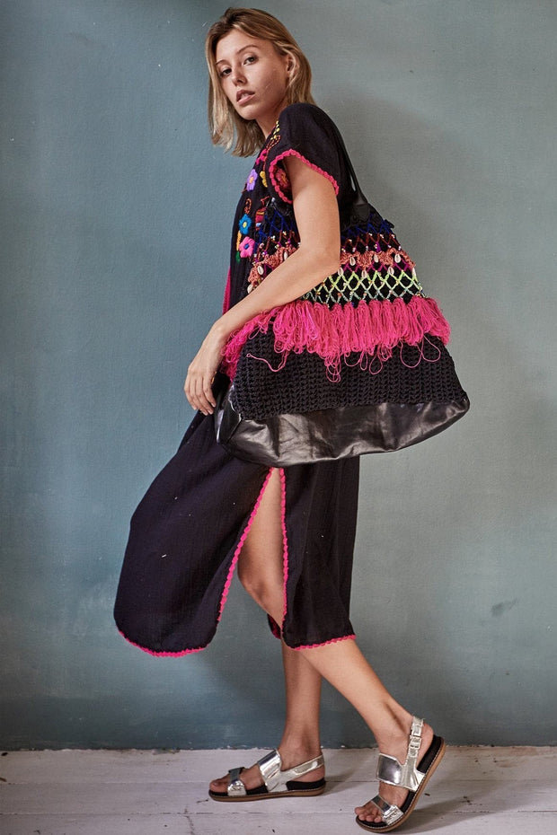 Bohemian Gypsy Bag Cinthyia - sustainably made MOMO NEW YORK sustainable clothing, offer slow fashion