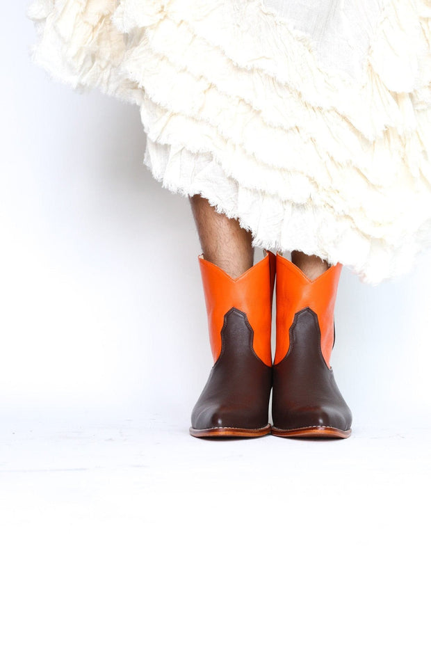 EASY RIDER SHORT BOOTS BOOTIES - sustainably made MOMO NEW YORK sustainable clothing, boots slow fashion