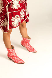 EMBROIDERED BOOTS MADI - sustainably made MOMO NEW YORK sustainable clothing, boots slow fashion