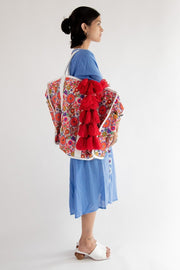 Embroidered Weekender Gigi - sustainably made MOMO NEW YORK sustainable clothing, offer slow fashion