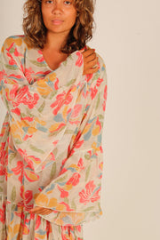 KAFTAN DRESS MADEENA - sustainably made MOMO NEW YORK sustainable clothing, dress slow fashion