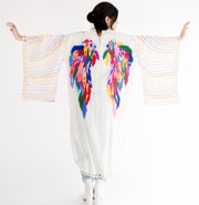 Kaftan Kimono Bila - sustainably made MOMO NEW YORK sustainable clothing, Boho Chic slow fashion