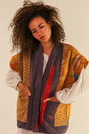 KANTHA VINTAGE QUILT ASSO - sustainably made MOMO NEW YORK sustainable clothing, slow fashion