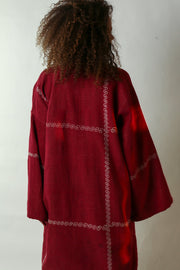 KIMONO JACKET COAT RISU - sustainably made MOMO NEW YORK sustainable clothing, Jacket slow fashion