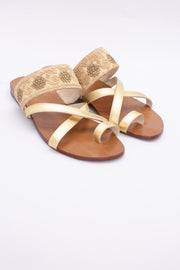 LEATHER STRAP SANDALS KARINA - sustainably made MOMO NEW YORK sustainable clothing, mules slow fashion